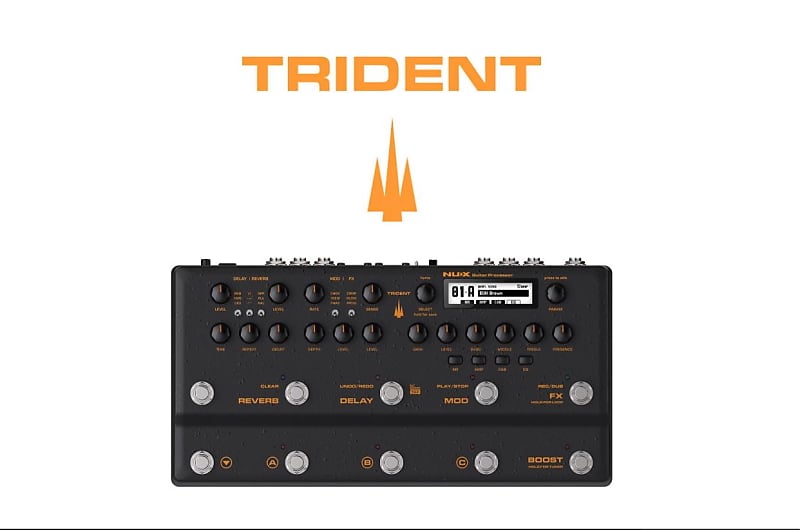 NuX Trident NME-5 Guitar Processor image 1