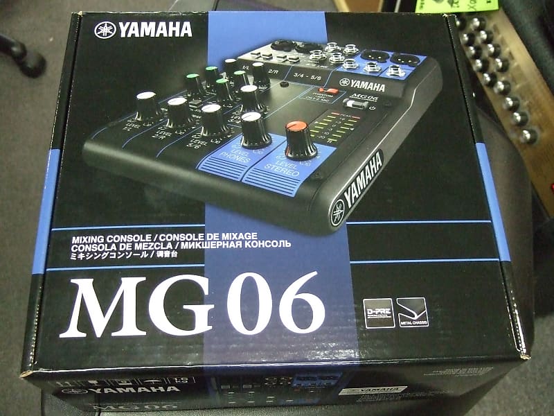 Yamaha MG-06 Mixer 2022 image 1