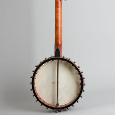 Ome Jubilee Minstrel 5 String Fretless Banjo (2010s), ser. #4791, black gig bag case. image 2