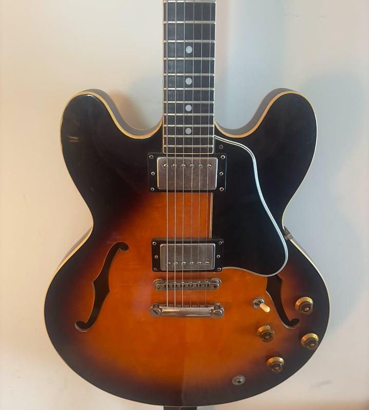 ギター Navigator ES335 Tabaco Sunburst Navigator ES 335 Mid 80's - Sunburst | Reverb