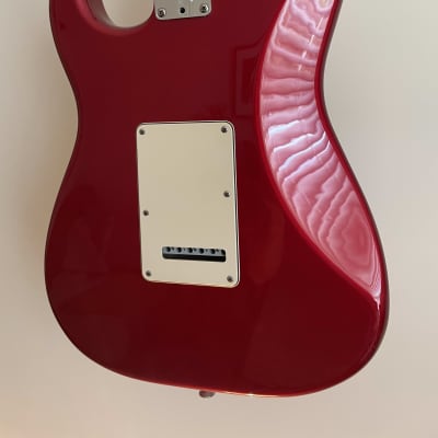 Fender Standard Stratocaster with Rosewood Fretboard 2009 - 2017 - Candy Apple Red image 3