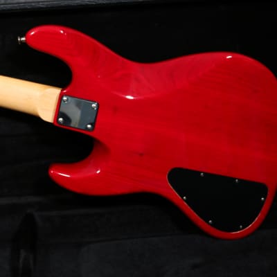 Mid-90s Mike Lull JT4 - Trans Red Over Flamed Maple image 5