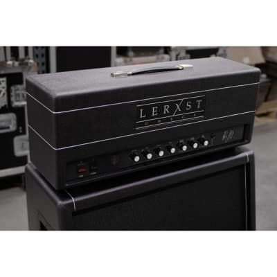 Lerxst Special Edition Hand-wired OMEGA Alex Lifeson Signature 2-Channel 25/50 Watt Tube Amplifier Head image 4