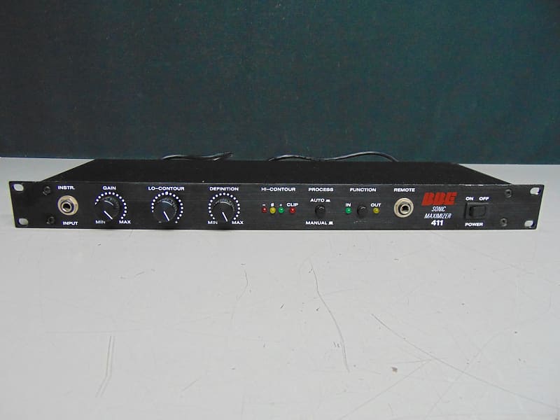 BBE 411 Sonic Maximizer Rack Unit