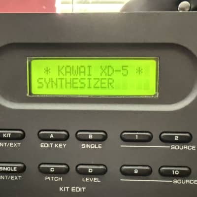 Kawai XD-5 + DC-16 RAM card