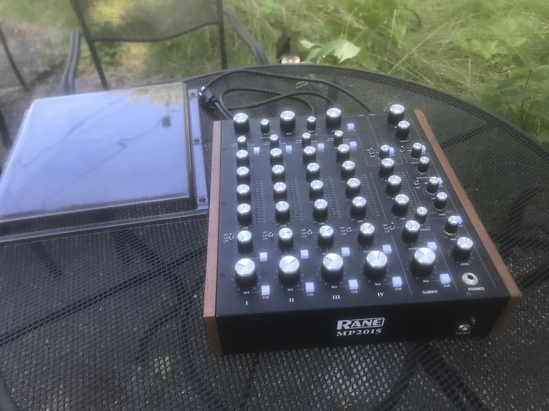 Rane MP2015 DJ mixer - black, silver, wood | Reverb