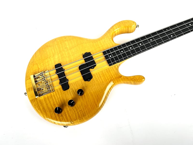 Pedulla Buzz Bass 1988 - Transparent Amber | Reverb