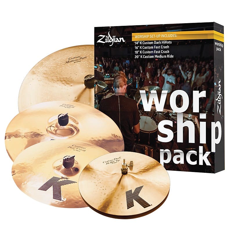 Zildjian K Custom Worship Music Cymbal Box Set | Reverb