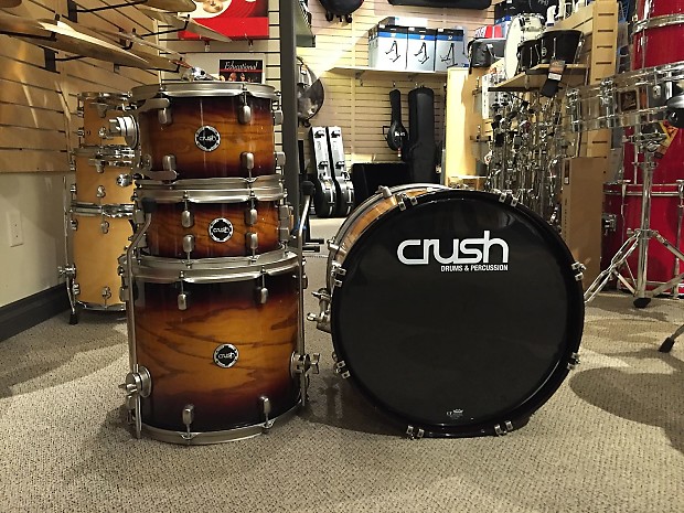 Crush Drums Sublime AXM 3 Piece Shell Pack USED Repaired