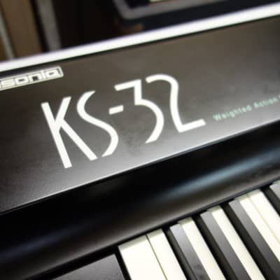 Ensoniq KS-32 76 weighted keys workstation (1992)     do not ignore this rare, superb instrument!