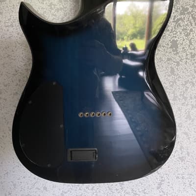 Carvin AE185 Acoustic/Electric Guitar Blue/ Black image 3