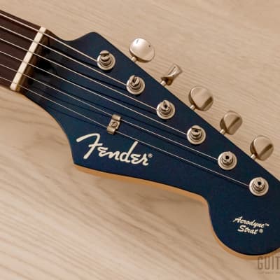 2010 Fender Aerodyne Stratocaster AST Gunmetal Blue, Near-Mint, Japan MIJ image 4