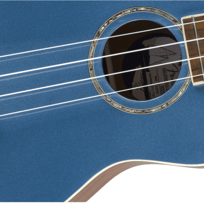 Fender Zuma Classic Concert Ukulele - Lake Placid Blue image 5