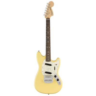 Fender American Performer Mustang - Vintage White w/ Rosewood FB image 2