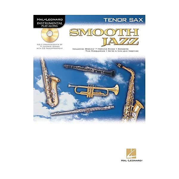 Smooth Jazz Tenor Sax PlayAlong Book/CD Pack Reverb