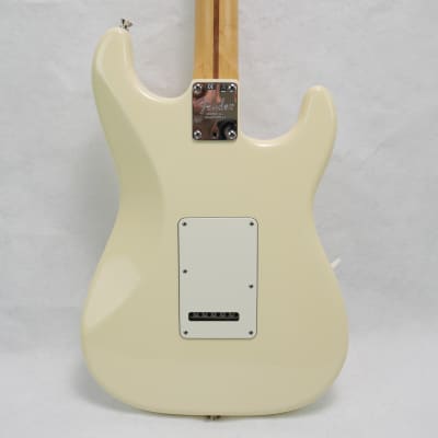 LH Fender American Standard Stratocaster 2011 Electric Guitar Olympic White Left-Handed image 2