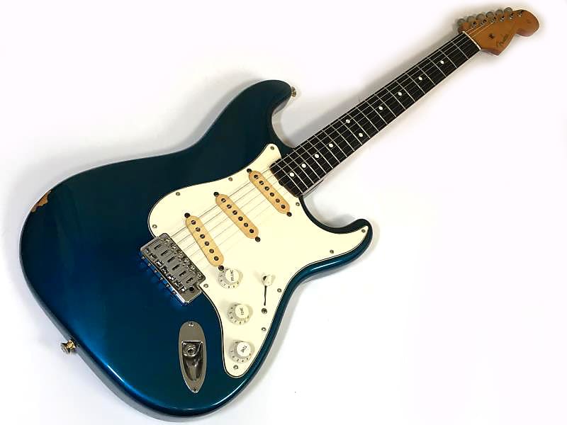 Fender Japan ST62 Stratocaster MIJ Custom Shop Pickups Order-to-Made  1993-1994 Lake Placid Blue