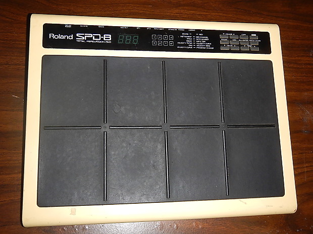 Roland SPD-8 Electronic Drum Total Percussion Pad with original Owner's  Manual