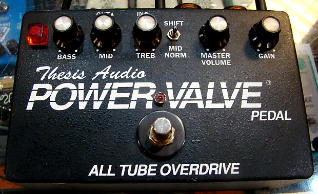 【高品質得価】THESIS AUDIO Power Valve All Tube Overdrive 真空管チューブ・オーバードライブ オーバードライブ