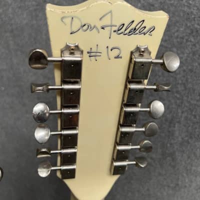 Gibson Custom Shop Don Felder "Hotel California" EDS-1275 Double Neck (Aged & Signed) 2010 - Aged White image 2