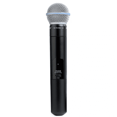 Shure GLX-D+ Dual Band Digital Wireless Handheld Transmitter with