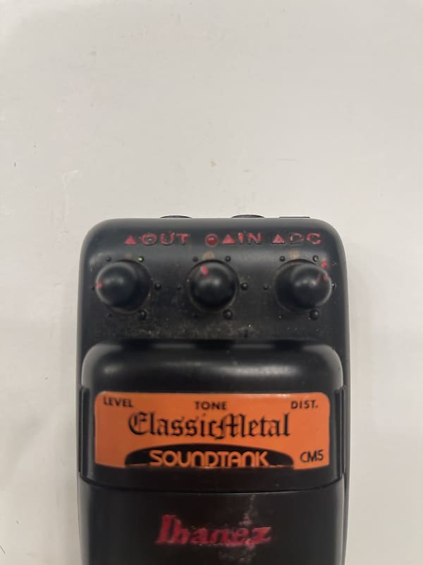 ■Ibanez Classic l CM5 SOUNDTANK Ibanez CM5 Soundtank Classic Metal Distortion Rare Vintage