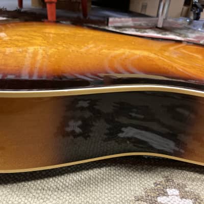Framus 6-String Texan Acoustic 1960s Tobacco Sunburst See pics image 11