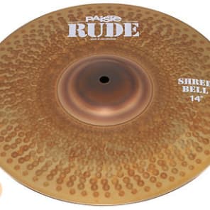 Paiste 14" RUDE Shred Bell Cymbal