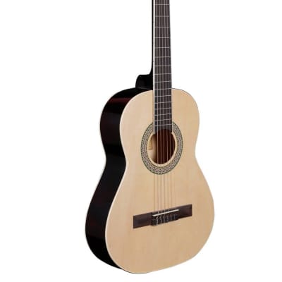 Artist CB3 3/4 Size 36 inch Classical Nylon String Guitar - Natural image 2