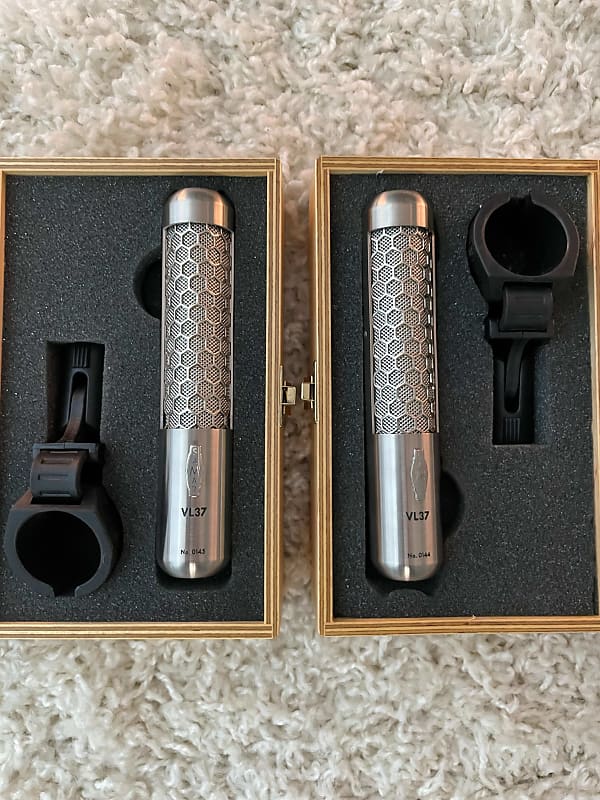 SAMAR VL37 Ribbon Microphones (matched pair) Reverb