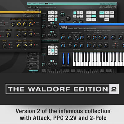Waldorf The Waldorf Edition 2 Soft Synth Bundle imagen 2