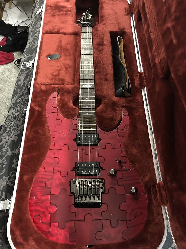 Ibanez RG 20062 Red Puzzle Top | Reverb