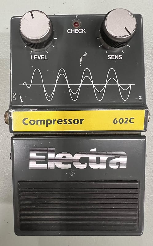 Electra 602C Compressor Pedal Vintage Guitar Effect Pedal Made in Japan image 1
