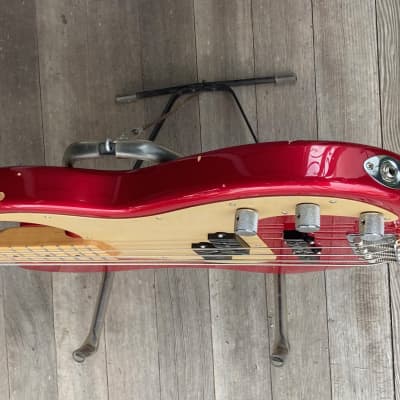 2003 Fender Deluxe Precision Bass Special  - Candy Apple Red PJ style image 6
