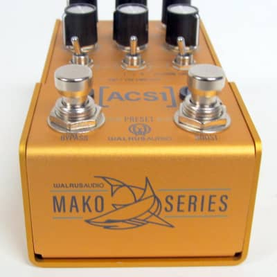 New Old Stock Walrus Audio Mako Series ACS1 Amp + Cab Simulator Mk I W/ Original Box and Manual VGC image 3