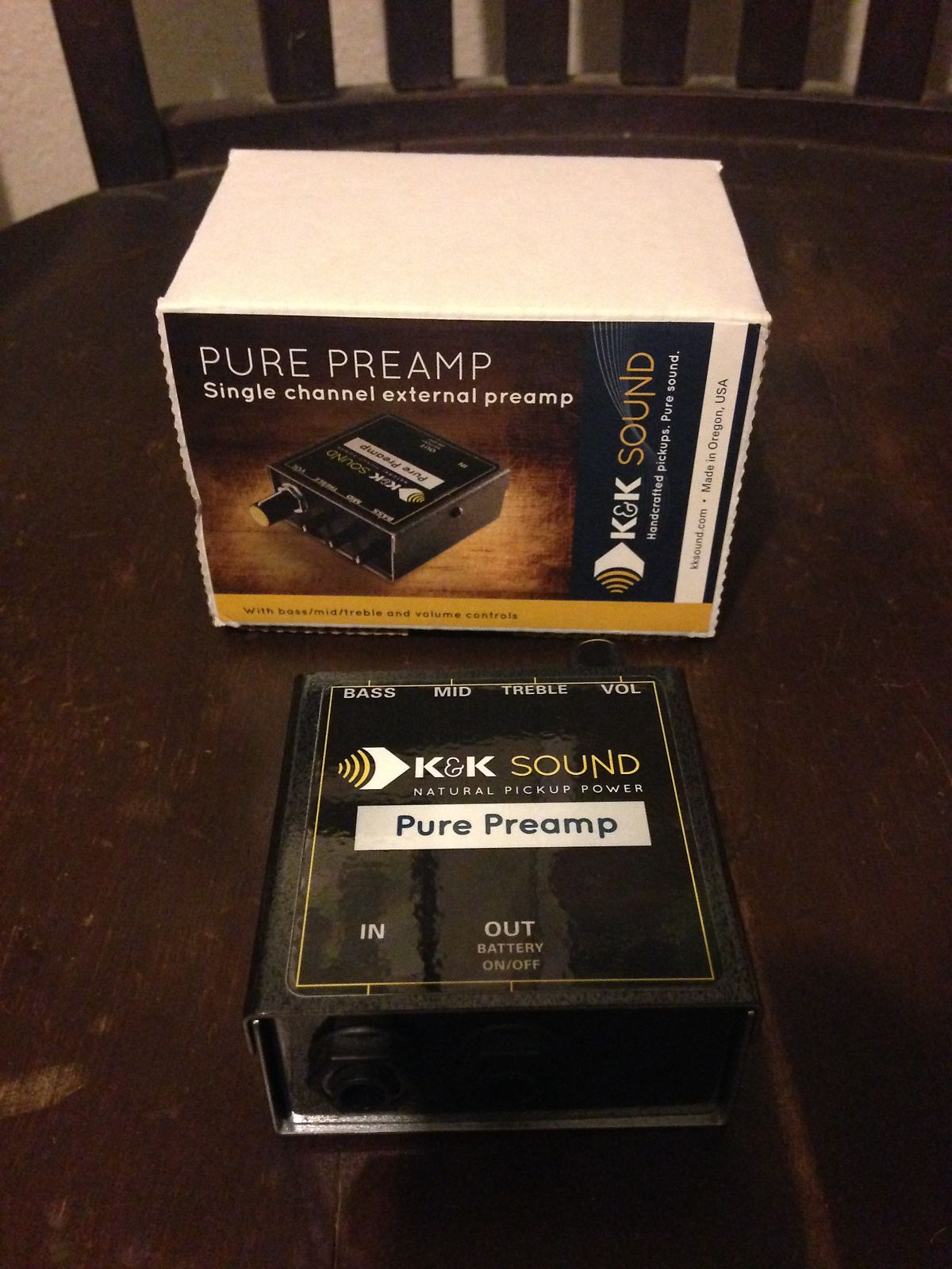 K K Sound Pure Preamp Reverb