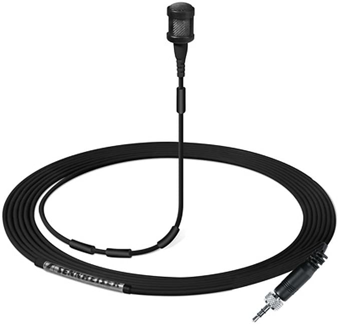 Sennheiser MKE 1-ew (Black) Lavalier Omni Microphone Locking-Connector Mic