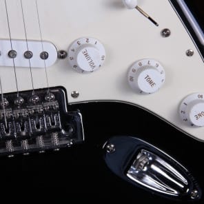 2005-06 Fender Standard Stratocaster Black-NOS-Mexico image 7