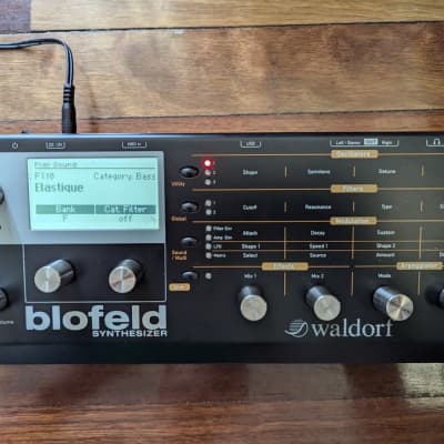 Waldorf Blofeld Desktop Synthesizer 2007 - Present - Black Shadow