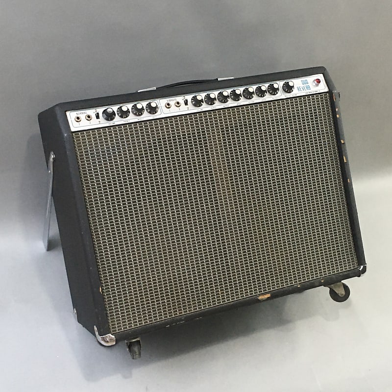 Super Rare Pearl PFT101 “Duo Reverb” 1980 Twin Reverb Clone Black Tolex Natural Relic 100 Watts Solid State MIJ Made in Japan image 1