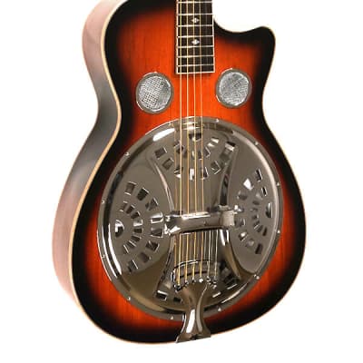 Gold Tone PBR-CA: Paul Beard Signature-Series Roundneck  Resonator Guitar with Cutaway and Case for sale