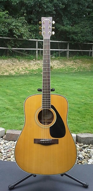 Rare Vintage Yamaha DW-5S Solid Sitka Spruce Acoustic Guitar