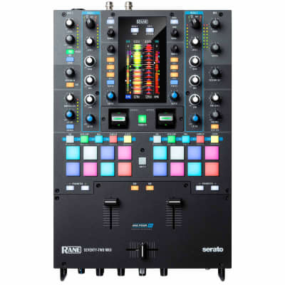 Rane SEVENTY TWO MKII 2-Channel Pro DJ Mixer w Touch Screen & Mag Four Fader Pack image 2