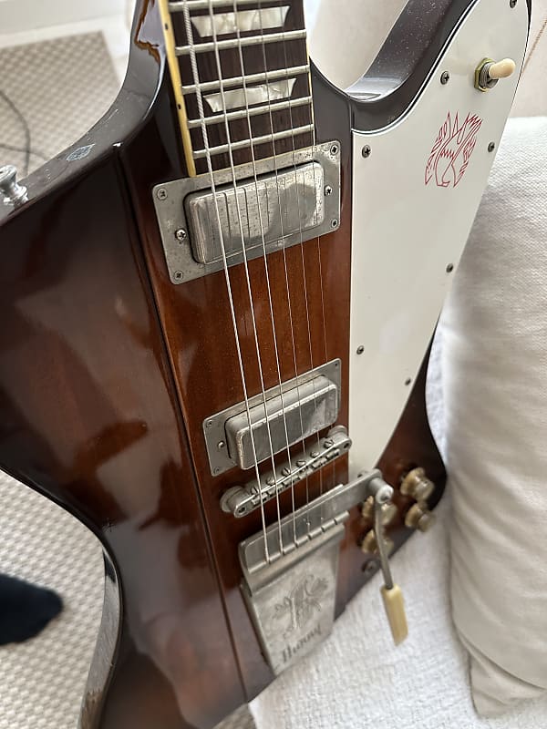 Burny Firebird V FB-105 1989 | Reverb
