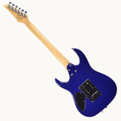 Ibanez Ibanez GRX70QA-TBB Electric Guitar 2023 - Transparent Blue Burst image 4