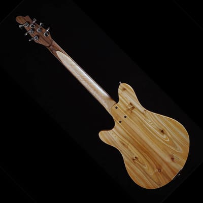 Malinoski Nero #394 New Luthier Built Handmade Silver Foils Hollow Body Good Time Thinline image 6