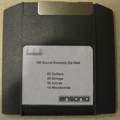 Ensoniq ASR-10 Zip Disk With 160 Sounds