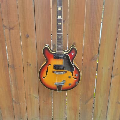 Excellent 70's Aria 5102T Matsumoku Japan ES-335 Semi-Hollow Guitar w/ Case  | Reverb