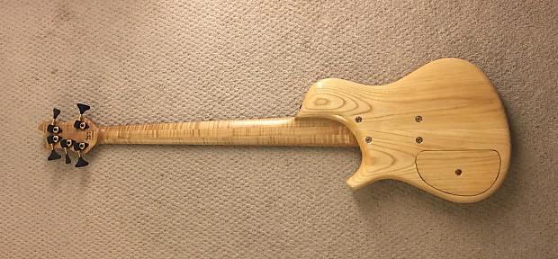 ベース Brubaker KXB6-custom Brubaker KXB Single Cut 6 String Custom Bass Ziracote