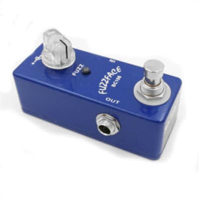 Mosky Audio Micro Pedal BLUE FUZZ FACE BC108 (Dunlop Silicon Fuzz Face) image 2